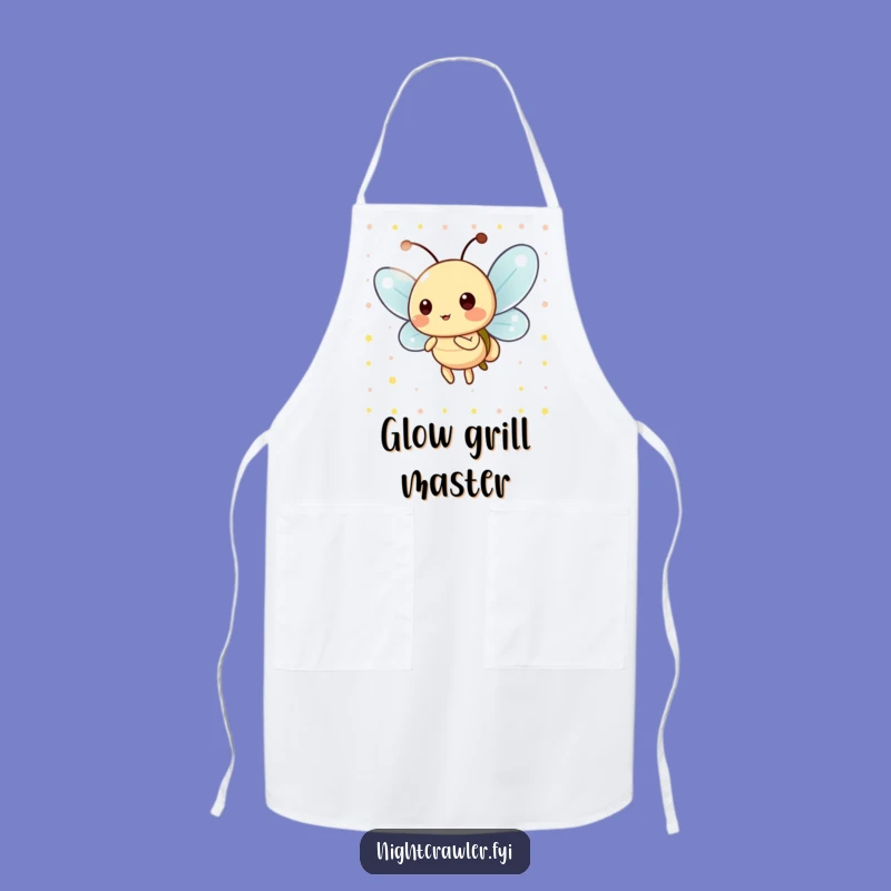Funny Firefly Kitchen Apron, Playful Character Cooking Accessory for Bright Cooks