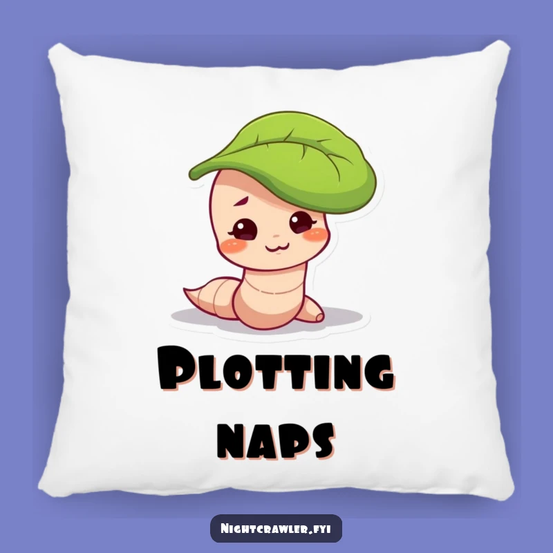 Funny Mischievous Worm Pillow: Cozy Secret, Playful Comfort, Soft Funny Gift