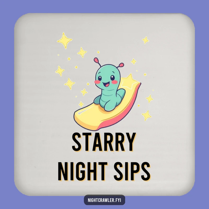 Funny Starlight Slide Coasters - Cosmic Protection, Perfect Funny Gift