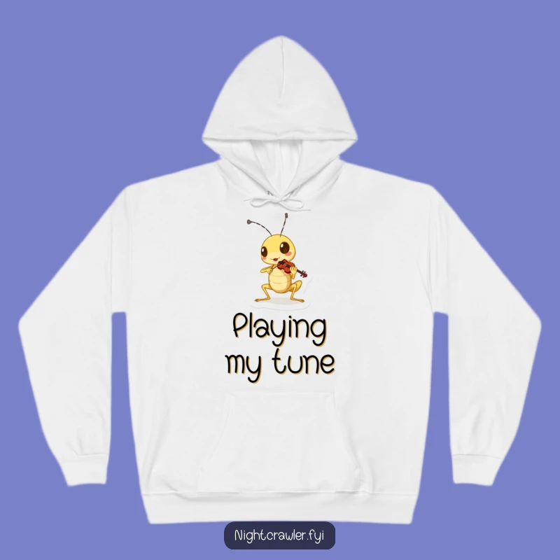 Cozy Funny Cricket Hoodie: Stay Warm and Harmonize with Humor